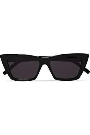 SAINT LAURENT | Cat-eye acetate sunglasses | NET-A-PORTER.COM