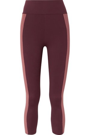 Ernest Leoty | Therese two-tone stretch leggings | NET-A-PORTER.COM