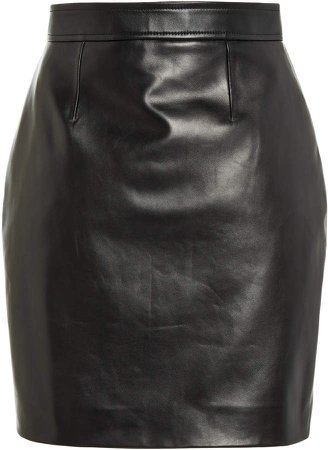 Martin Grant Leather Mini Skirt