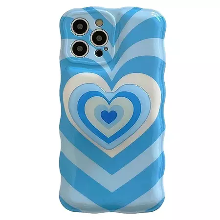 Baby Blue Heart iPhone Case | BOOGZEL CLOTHING – Boogzel Clothing
