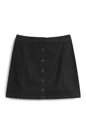 Primark black Jean skirt