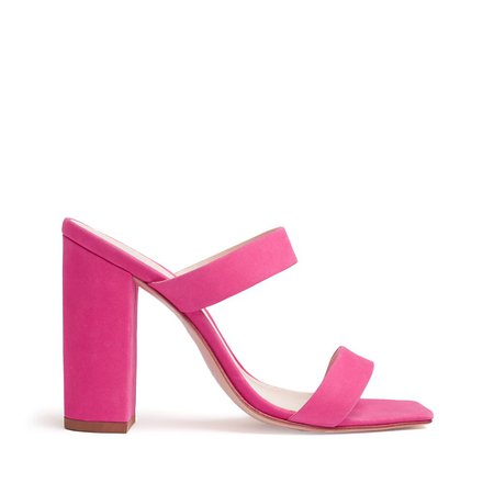 Maribel Tall Sandal in Pink, Wood or Black | Schutz Shoes – SCHUTZ