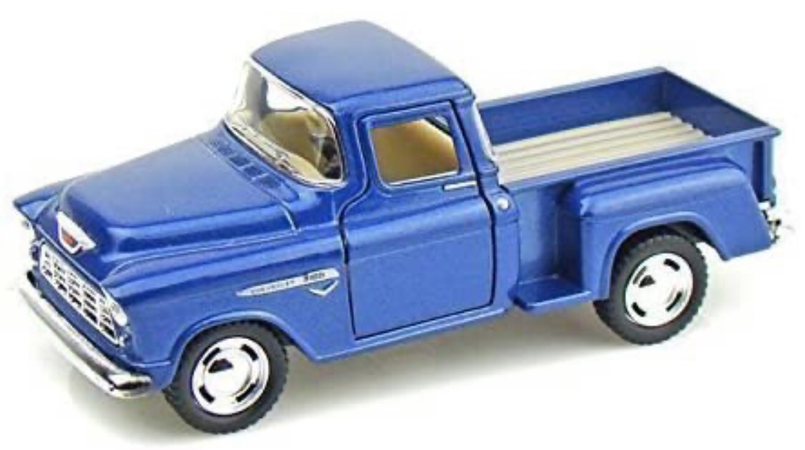 blue truck