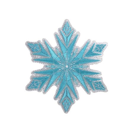Snowflake Iron On Patch Official Disney Iron On Applique | Etsy