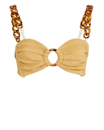 Montce Swim Tori Chain Strap Bikini Top | INTERMIX®