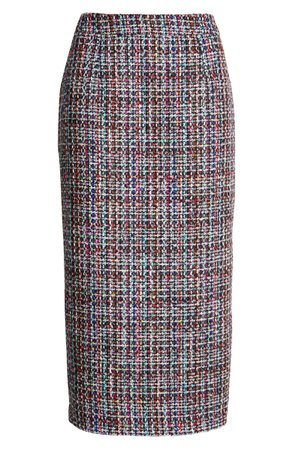 Halogen® Callie Tweed Pencil Skirt (Regular & Petite) | Nordstrom