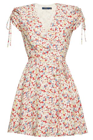 Polo Ralph Lauren - Printed Wrap Dress - florals