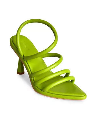 Shop am:pm Liliana Ankle-Strap Heeled Sandals | Saks Fifth Avenue