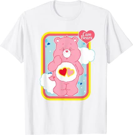 Amazon.com: Care Bears Love-a-Lot Bear T-Shirt : Clothing, Shoes & Jewelry