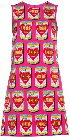 Can Of Amore A-Line Silk Dress