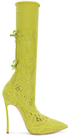 Casadei knitted sock boots