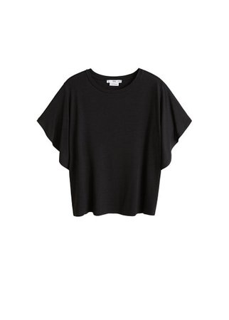 MANGO Fine-knit t-shirt