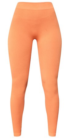 orange leggings