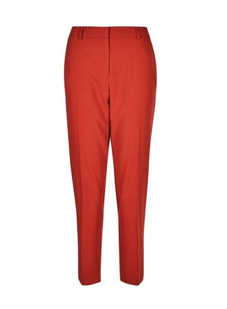 Rust Ankle Grazer Trousers | Dorothy Perkins