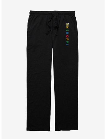 Keroppi Wave And Wink Pajama Pants - BLACK | Hot Topic