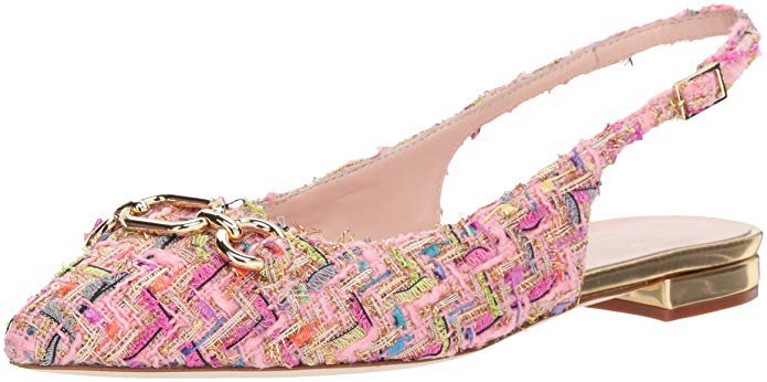 Amazon.com: Kate Spade New York Women's Belle Loafer Flat, Pink, 5 M US: Clothing