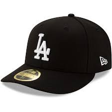 black and white la fitted hat - Google Search