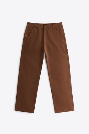 CARPENTER POCKET PANTS - Light brown | ZARA United States