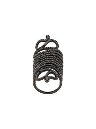 Loree Rodkin Snake Armour Ring | Farfetch.com