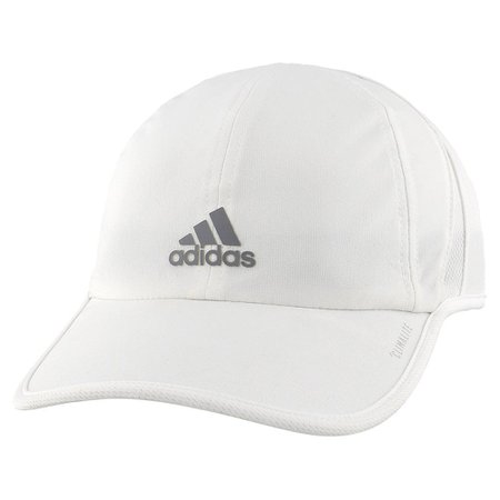 Adidas Superlite Tennis Cap in White and Light Onix