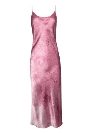 KES Minimal Slip Dress - Organic Pink Amethyst