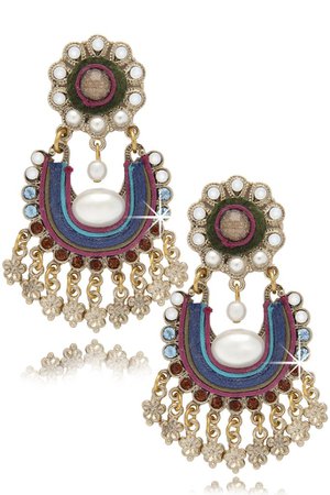 GIO BERNARDES GYPSY ROSE Crystal Earrings – PRET-A-BEAUTE.COM
