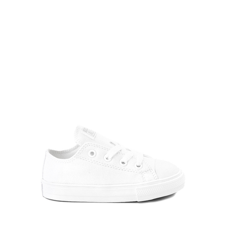 Converse Chuck Taylor All Star Lo Sneaker - Baby / Toddler - White Monochrome | Journeys Kidz