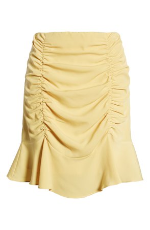 Nordstrom Yellow Skirt