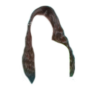 Dark Brown Hair PNG