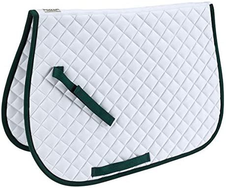 Amazon.com : Dover Saddlery Quilted All-Purpose Saddle Pad, Burgundy : Sports & Outdoors