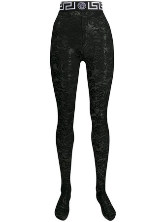 Versace Lace Tights