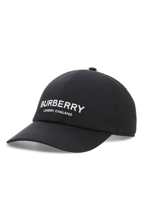 Burberry Logo Snapback Baseball Cap | Nordstrom