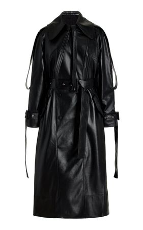 MATÉRIEL Eco-Leather Utilitarian Two-Piece Coat By Matériel | Moda Operandi
