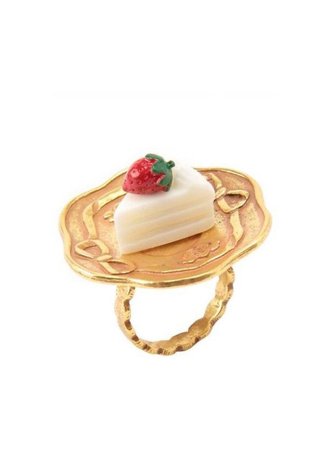 cake sweet ring jewelry cute kawaii