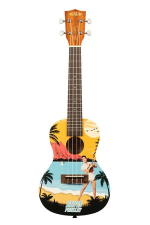 Kala Learn To Play Elvis Blue Hawaii Concert Ukulele Starter Kit – Kala Brand Music Co.