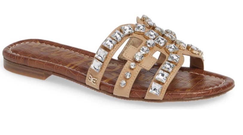embellished sandals