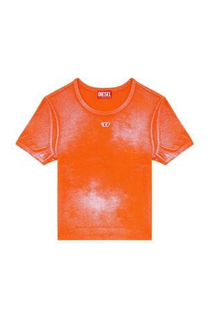 Women's Faded metallic T-shirt | T-ELE-N1 Diesel