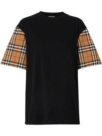 BURBERRY Vintage Check oversized T-shirt