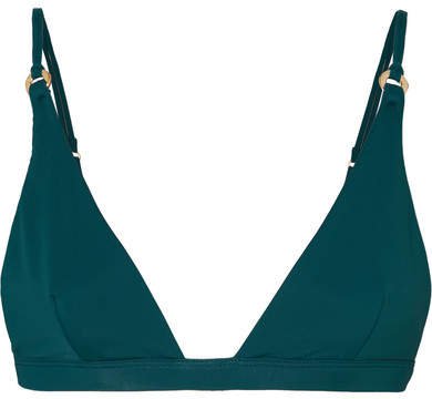 Fella - Jay Gatsby Triangle Bikini Top - Emerald
