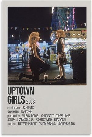 Amazon.com: SVRITE Uptown Girls Movie Poster Wall Art Canvas Print Poster Home Bathroom Bedroom Office Living Room Decor Canvas Poster Unframe:12x18inch(30x45cm): Posters & Prints