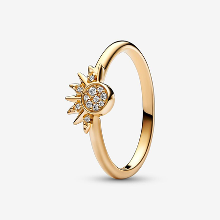 pandora gold ring