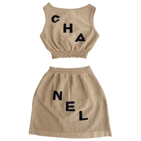 Chanel Top & Skirt set