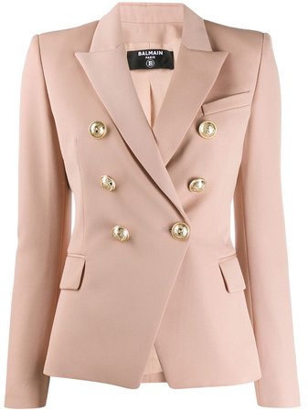 Balmain double-breasted Fitted Blazer - Farfetch