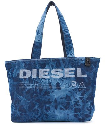 Diesel Not A Toy tie-dye Print Tote Bag - Farfetch