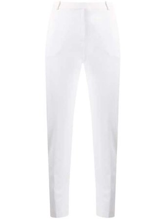 Pinko Slim-Fit Cropped Trousers | Farfetch.com
