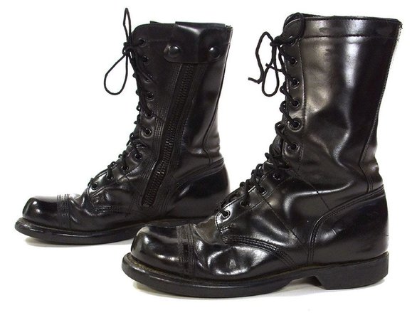 1980s combat boots