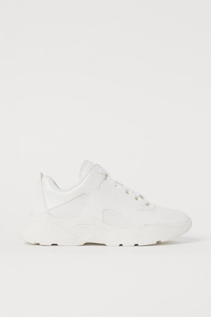 Chunky-soled Sneakers - White - Ladies | H&M US