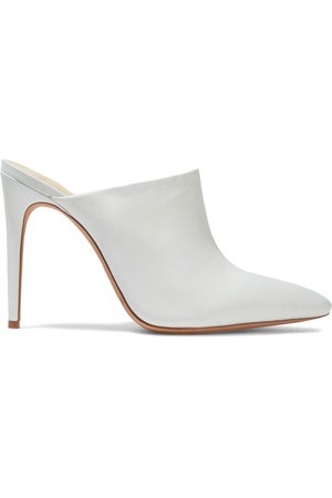 White Leather mules | Sale up to 70% off | THE OUTNET | ALEXANDRE BIRMAN | THE OUTNET