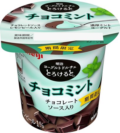 mint chocolate 🍫 yogurt