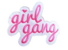Girl gang patch